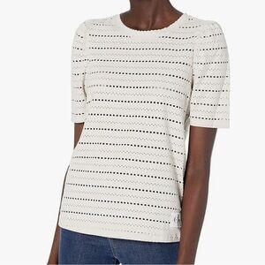 Calvin Klein Jeans Short Sleeve Roll Cuff Tee Size Medium